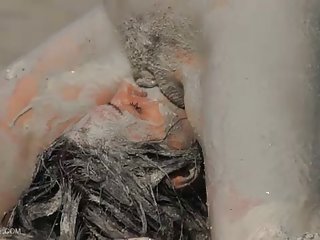 Maduro e depravado porra em sexy lingerie empurrões fora a sexo brasil amador letra masculina